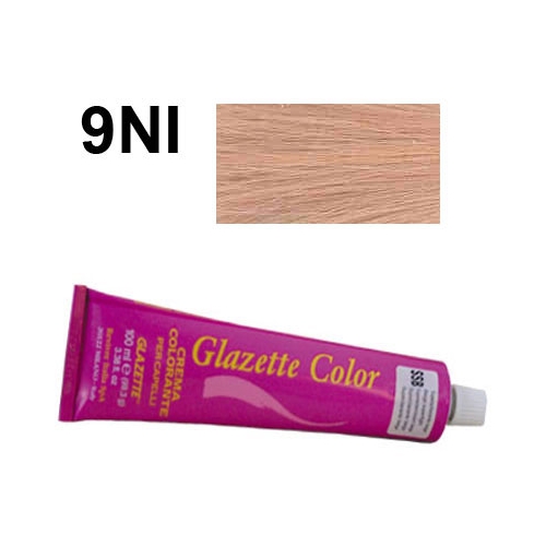 GLAZETTE Color 9NI farba do wł.100ml naturalny intensywny bardzo jasny blond